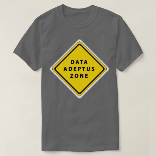 Datenadeptuszone T-Shirt (Design vorne)