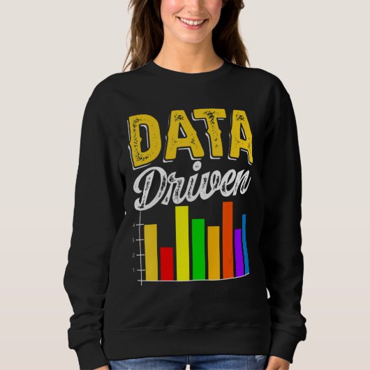 Datenanalyse der Datenwissenschaften Sweatshirt (Vorderseite)