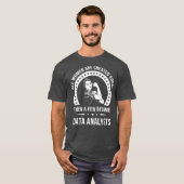 Datenanalyse für Women Data Analyst T-Shirt (Vorne ganz)