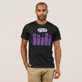 Datenanalyse-Wissenschaftgeek-Nerd-Witz T-Shirt (Vorne ganz)