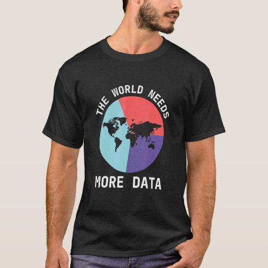 Datenanalyst - Digitale Daten T-Shirt (Vorderseite)