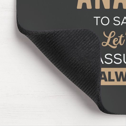 Datenanalyst Mousepad (Ecke)