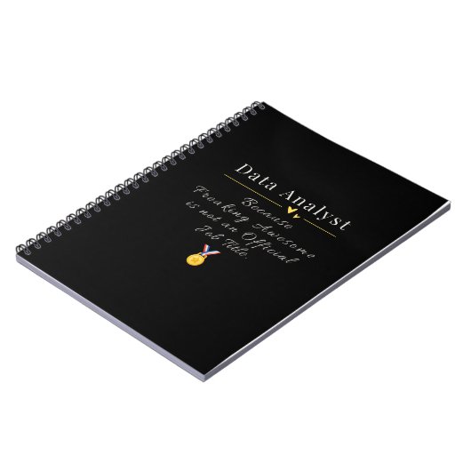 Datenanalyst Notizblock (Linke Seite)