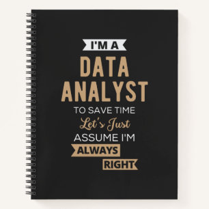 Datenanalyst Notizblock