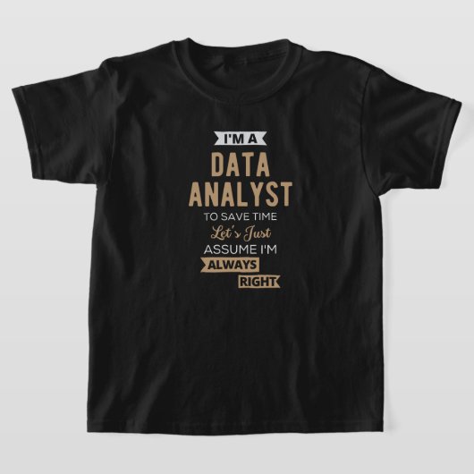 Datenanalyst T-Shirt (Ablage )