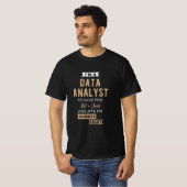 Datenanalyst T-Shirt (Vorne ganz)