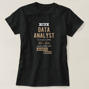 Datenanalyst T-Shirt