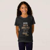 Datenanalyst T-Shirt (Vorne ganz)