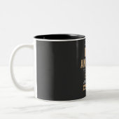 Datenanalyst Zweifarbige Tasse (Links)