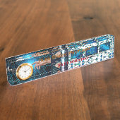 Datenanalytik Namensplakette (Seite)