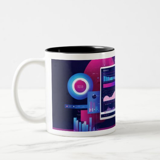 Datenanalytiker Kaffeetasse (Links)