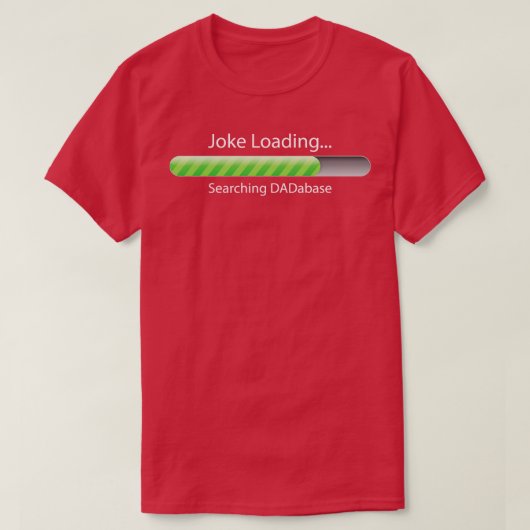 Datenbank auf dunkel T-Shirt (Design vorne)