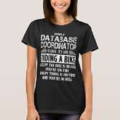 Datenbankkoordinator T-Shirt (Vorderseite)