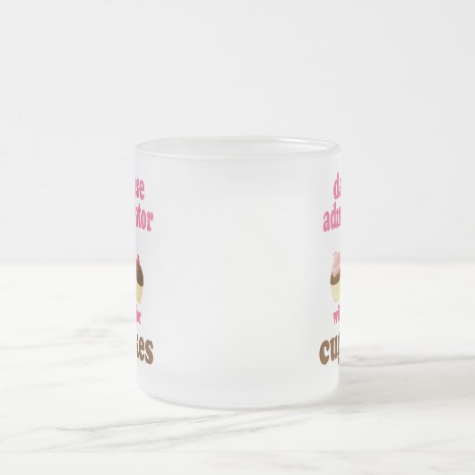 Datenbankverwalter-(lustiges) Geschenk Mattglastasse (Mittel)