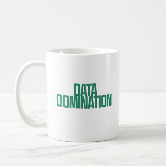 Datenbeherrschung | Analytische Powerhouse-Strateg Kaffeetasse (Links)