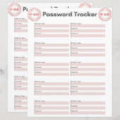 Datenblatt zum Geheimtipp-Tracker (Vorne/Hinten)