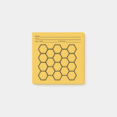 Datenblatt zur Verfolgung von Honeycomb-Zielen Post-it Klebezettel (Vorderseite)