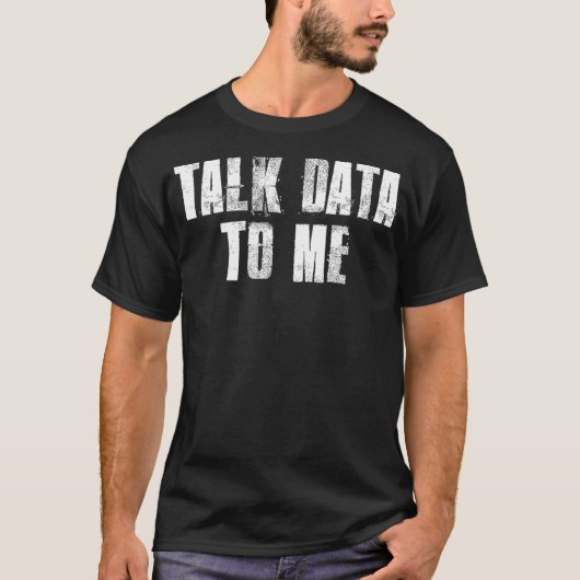 Datenerhebung für Datenanalysen T-Shirt (Vorderseite)