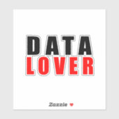 Datenfreund, I-Liebe Aufkleber (Blatt)
