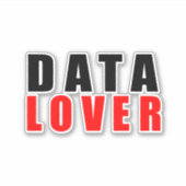 Datenfreund, I-Liebe Aufkleber (Vorderseite)
