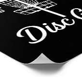 Datengetriebene Daten - Strokes Gained Disc Golf  Poster (Ecke)