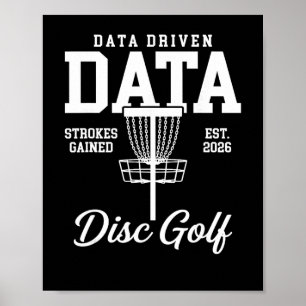 Datengetriebene Daten - Strokes Gained Disc Golf Poster