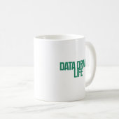 Datengetriebenes Leben | Analytische Denkweise jed Kaffeetasse (VorderseiteRechts)