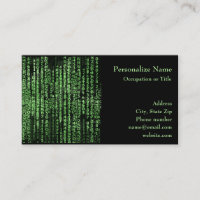 Datenmatrix des Computerprogramms