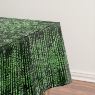 Datenmatrixmuster des Computerprogramms Tischdecke
