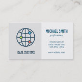 Datennetz | Sicherheitssysteme | IT Visitenkarte (Vorderseite)