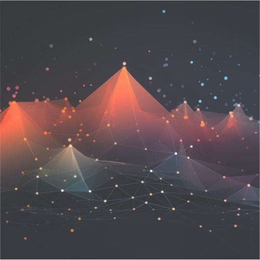 Datenpunkte mit schwarzen Spitzen Aufkleber (Vorderseite)