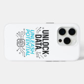 Datenrevolution: Abstrakte KI-Potenzialmatrix Tech Case-Mate iPhone Hülle (Rückseite (Horizontal))
