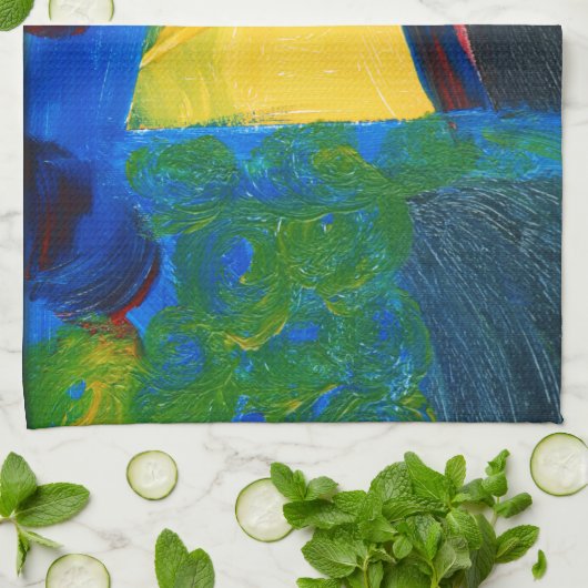 Datenschutz Bitte eins Küchentuch (Gefaltet)