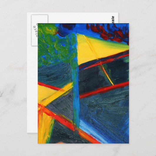 Datenschutz Bitte eins Postkarte (Vorne/Hinten)