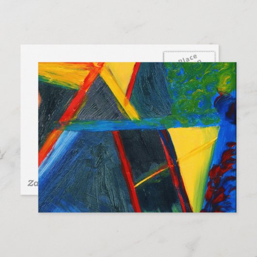 Datenschutz Bitte eins Postkarte (Vorne/Hinten)