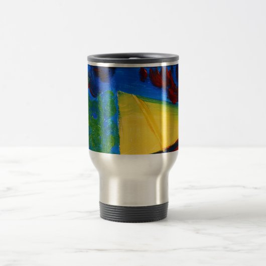 Datenschutz Bitte eins Reisebecher (Mittel)