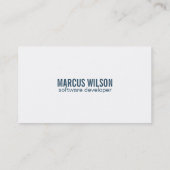 Datensicherheit | Datenverarbeitung | Programmiere Visitenkarte (Rückseite)