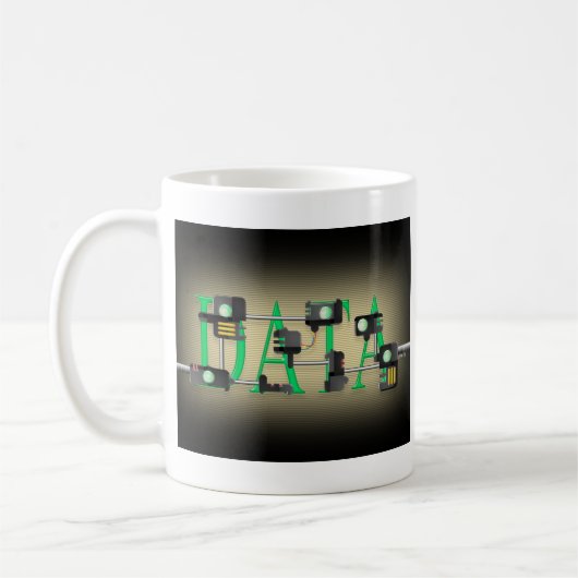Datensicherheit Kaffeetasse (Links)