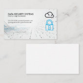 Datensicherungssysteme | Cloud-Speicher | Tech Terminkarte (Vorne/Hinten)