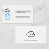 Datensicherungssysteme | Cloud Storage Terminkarte (Vorne/Hinten)