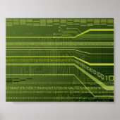 Datenstrom Poster (Vorne)