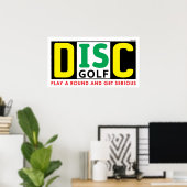 Datenträger ist Golf Poster (Heimbüro)