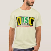 Datenträger ist Golf T-Shirt (Vorderseite)