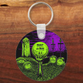 Datenträger oder Die - Golf-Design Schlüsselanhänger (Vorderseite)