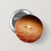 Datenträger von Material umgeben Star Fu Orionis. Button (Vorne & Hinten)