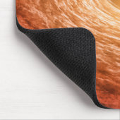 Datenträger von Material umgeben Star Fu Orionis. Mousepad (Ecke)