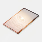 Datenträger von Material umgeben Star Fu Orionis. Post-it Klebezettel (angewinkelt)