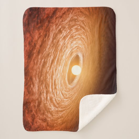 Datenträger von Material umgeben Star Fu Orionis. Sherpadecke (Vorderseite)