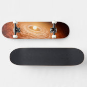 Datenträger von Material umgeben Star Fu Orionis. Skateboard (Horizontal)
