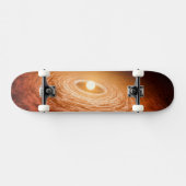 Datenträger von Material umgeben Star Fu Orionis. Skateboard (Horizontal)